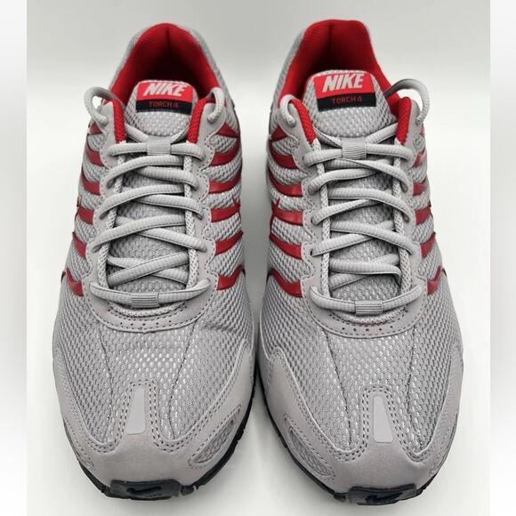 Nike Air Max Torch 4 Atmosphere Grey University Red CI2202-001 Mens Sz 10 - Picture 2 of 5